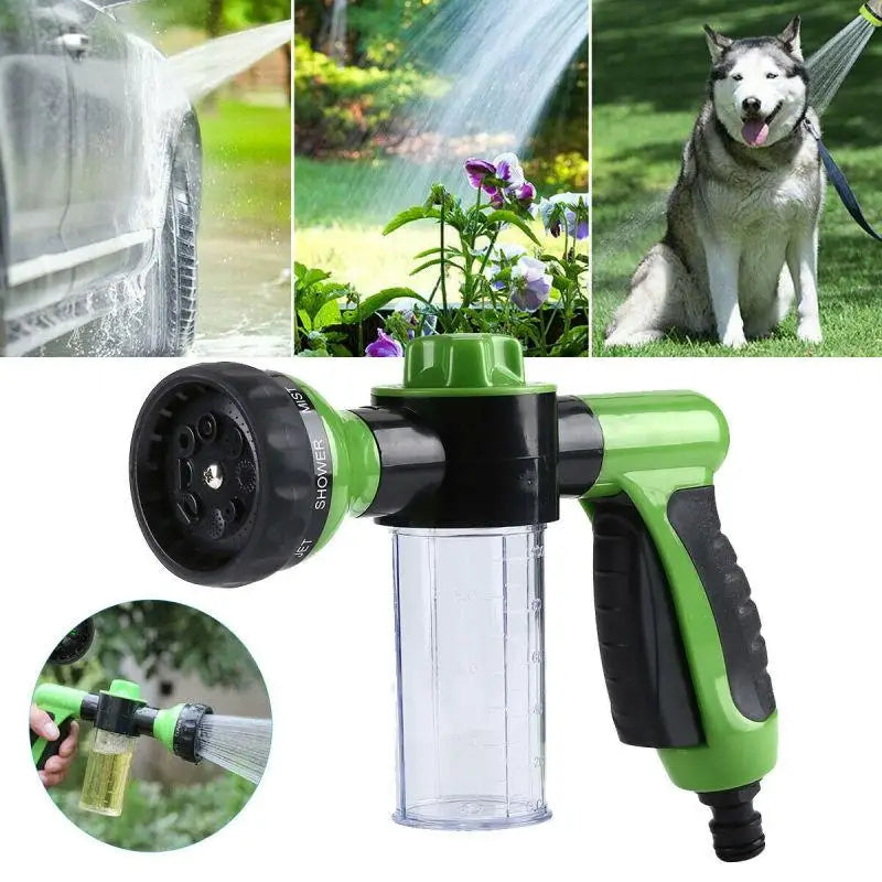 High-pressure Sprayer Nozzle Hose dog shower Gun 3 Mode Adjustable Pet Wash Cleaning bath Water Foam Soap Sprayer dog clean tool