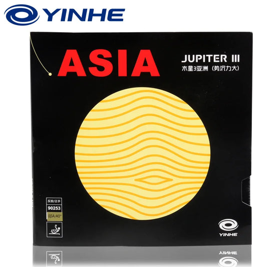 مطاط تنس الطاولة Yinhe Jupiter 3 Asia اللاصق مناسب للهجوم السريع باستخدام محرك حلقي