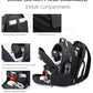 Swiss-Multifunctional bags Durable 17 Inch Laptop Backpack, Travel Bag,College Bookbag,USB Charging Port,Water Resistant