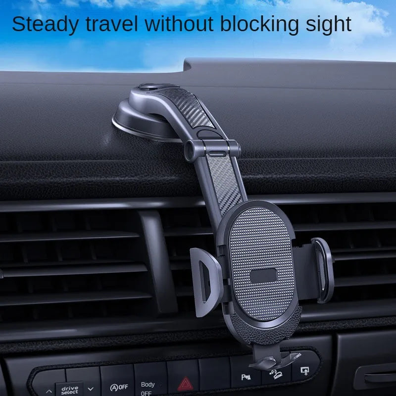 2023 New Universal Sucker Car Phone Holder 360° Windshield Car Dashboard Mobile Cell Support Bracket for 4.0-6 Inch Smartphones