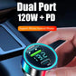 PD 20W Car Charger Super Fast Charge Adapter Type C USB 120W Portable For IPhone 14 Pro Max 13 12 11 IPad Airpods OnePlus