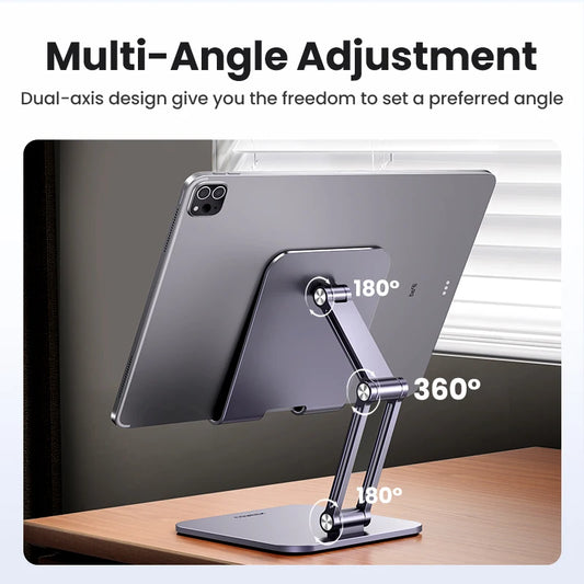 【New-in Sale】UGREEN Tablet Phone Stand Aluminum iPad Stand For iPad Pro iPhone Xiaomi Tablet Support Laptop Stand Tablet Holder