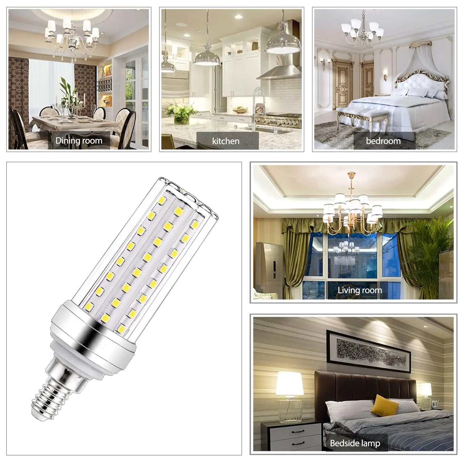 NEW 12W 16W 20W 24W 40W Super High power E14 E27 B22 LED lamp Corn Bulb AC220V 110V 85-265V  No Flicker LED light lighting