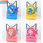 Childrens Cartoon Swimming Bag Waterproof Wet Dry Clothes with Shoes Goggles Storage Bags Pouch Backpack Swimming Accessories