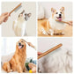 Pet Comb, Comb, Cat and Dog Floating Hair Removal Solid Wood Comb, Pet Cleaning and Grooming Flea Removal Comb