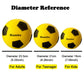 Silent Football Size 5 Indoor Silent Foam Soccer Ball Size 3 Mute Bouncing Ball Silent Basketball Ball Silent Ball Gift for Boys