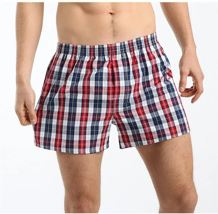 3-10PCS Men's Underwear Boxers Large Size Shorts Cotton Mens Aro Pants Pajama Sleeping Arrow Pants Soft Pure Cotton Boxer Shorts