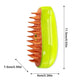 Cat Steam Brush Electric Spray Water Spray Kitten Pet Comb Soft Silicone Depilation Cats Bath Hair Brush Grooming Supplies