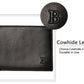 Cow Leather Men Wallets with Coin Pocket Vintage Male Purse RFID Blocking Genuine Leather Men Wallet with Card Holders