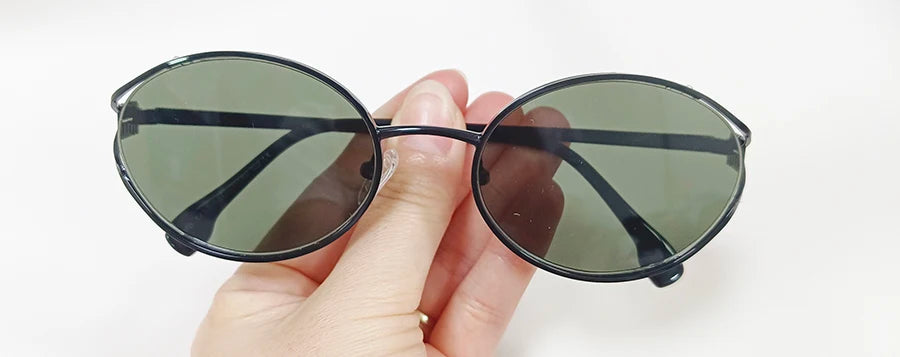 Fashion Brand Sunglasses Retro Small Frame Woman Man Metal Prescription Eyeglasses Frame UV Protection Sun Glasses