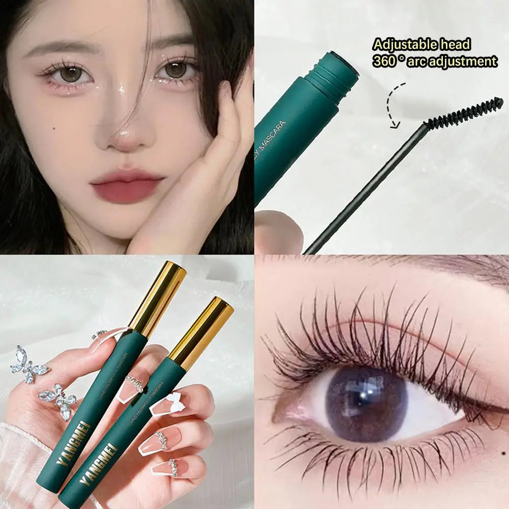 Ultra-fine Mascara Curling Thick Lengthening Eyelash Mascara Long-lasting Cosmetics Natural Eyes Waterproof Non-smudge Exte X9H6