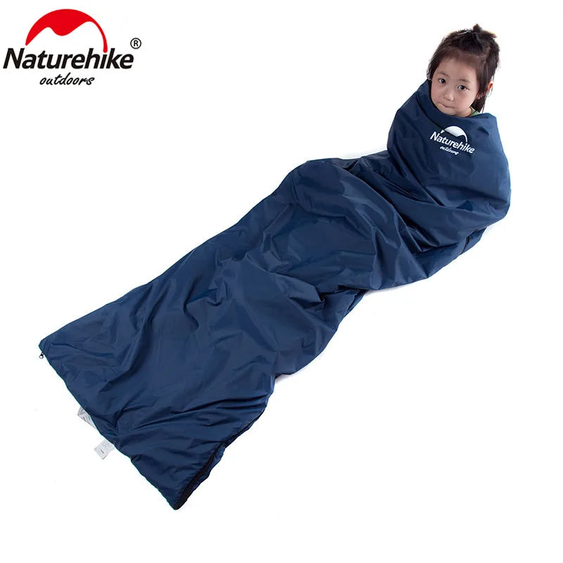 Naturehike Sleeping Bag Ultralight Waterproof Cotton Sleeping Bag Nature Hike Summer Hiking Camping  Tent Sleeping Bag