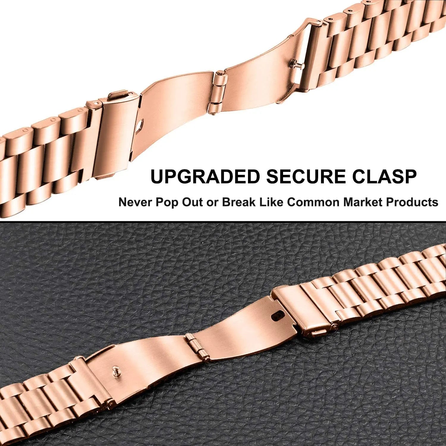 Metal Strap & TPU Case Protector for Samsung Galaxy Watch 6/5/4 Classic & Active 2 – Fits 40mm, 44mm, 43mm, 47mm | Bulbusbow