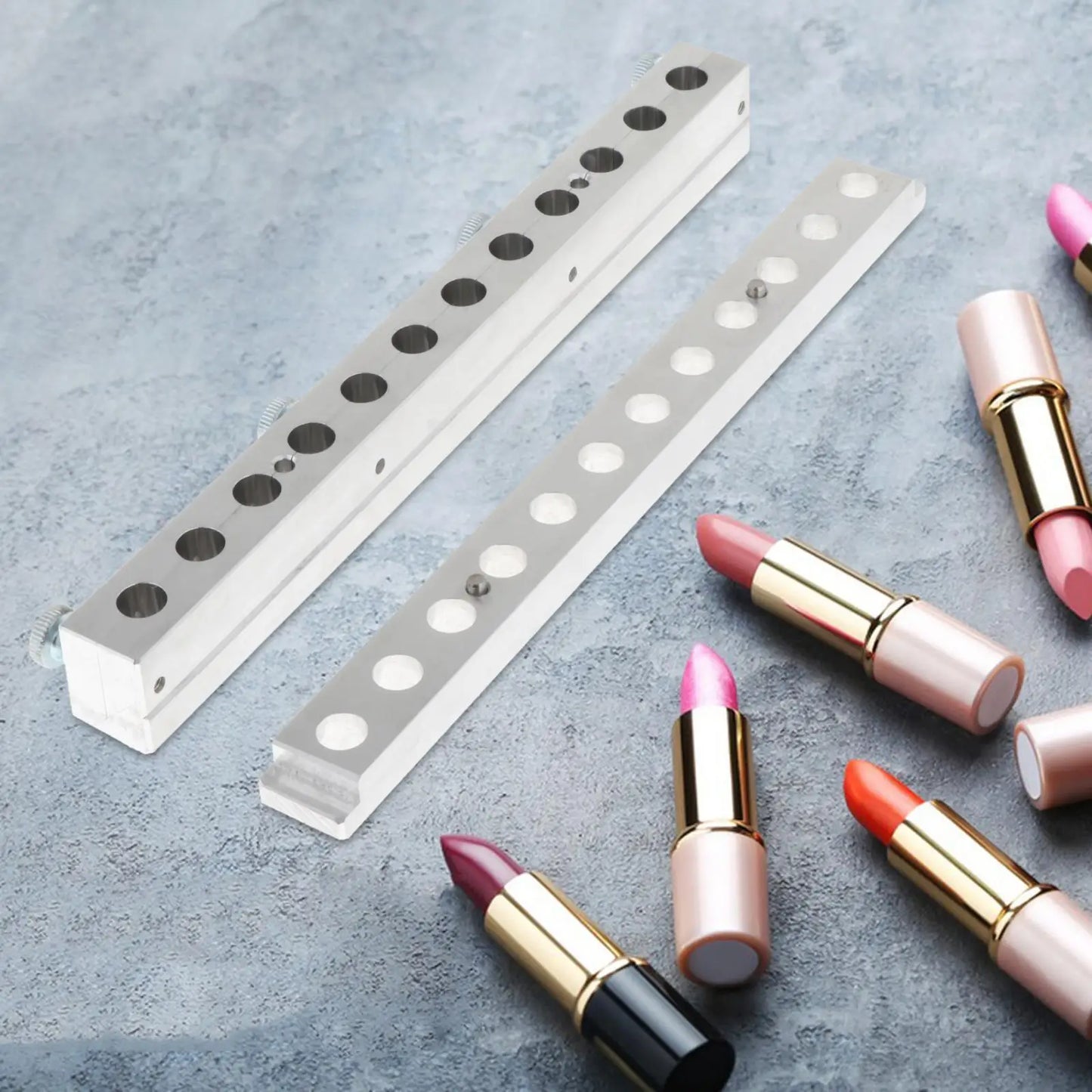 Aluminium DIY Lipstick Model Fill Maker Beauty Lipglosses Home Use Use