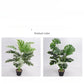 Simulation Monstera Plant Potted Floor Decor Turtle Leaf Artificial Bonsai Fake Tree Nordic Green Plant Home Garden Decoration