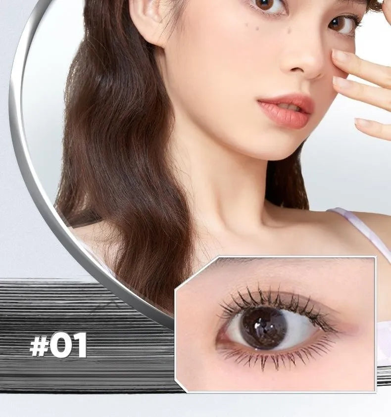 Judydoll Three-dimensional Lengthening Curling Thick Metal Small Steel Tube Mascara Non-Smudging Mascara Eye Makeup