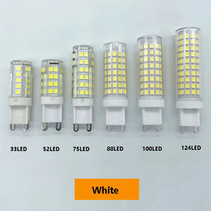 G9 led 9W 12W 15W 20W AC110V 220V   led lamp  SMD 2835 LED g9 cold /warm/natural light  Replace 30/40W halogen lamp light