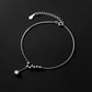 Trustdavis Real 925 Sterling Silver Fashion Sweet Big Dipper CZ Anklets For Women Wedding Party Birthday Present Jewelry DA2336