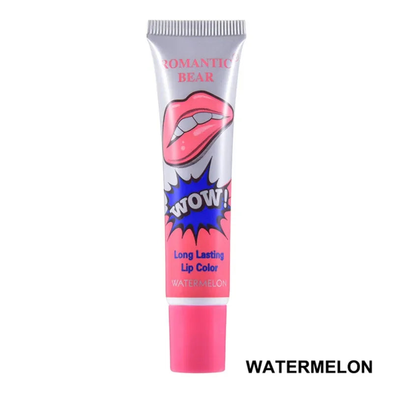 6 Color Peel Off Liquid Lipstick Long Lasting Tear Lipstick Lip Gloss Women Sexy Makeup Tear Pull Lips Mask Cosmetics Waterproof