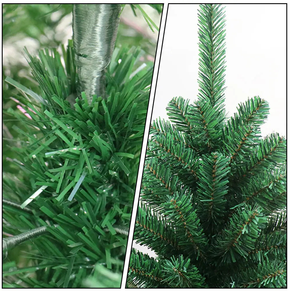 1Pc Christmas Tree Model for Yard Living Room Encrypted Leaf Christmas Tree Decorative Simulation Christmas Tree for Festival