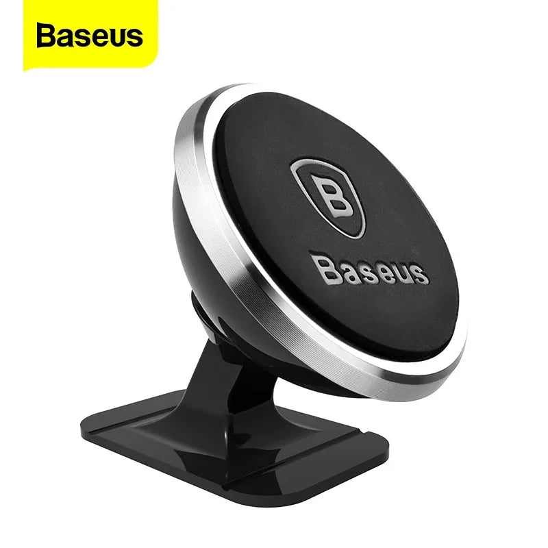 Baseus Magnetic Car Phone Holder For iPhone 12 11 X Samsung Magnet Mount Car Holder Phone in Car Cell Mobile Phone Holder Stand