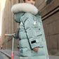 New Winter Down cotton Jacket Girls Waterproof Hooded Coat Children Outerwear Clothing Teenage 5-16Y clothes Kids Parka Snowsuit