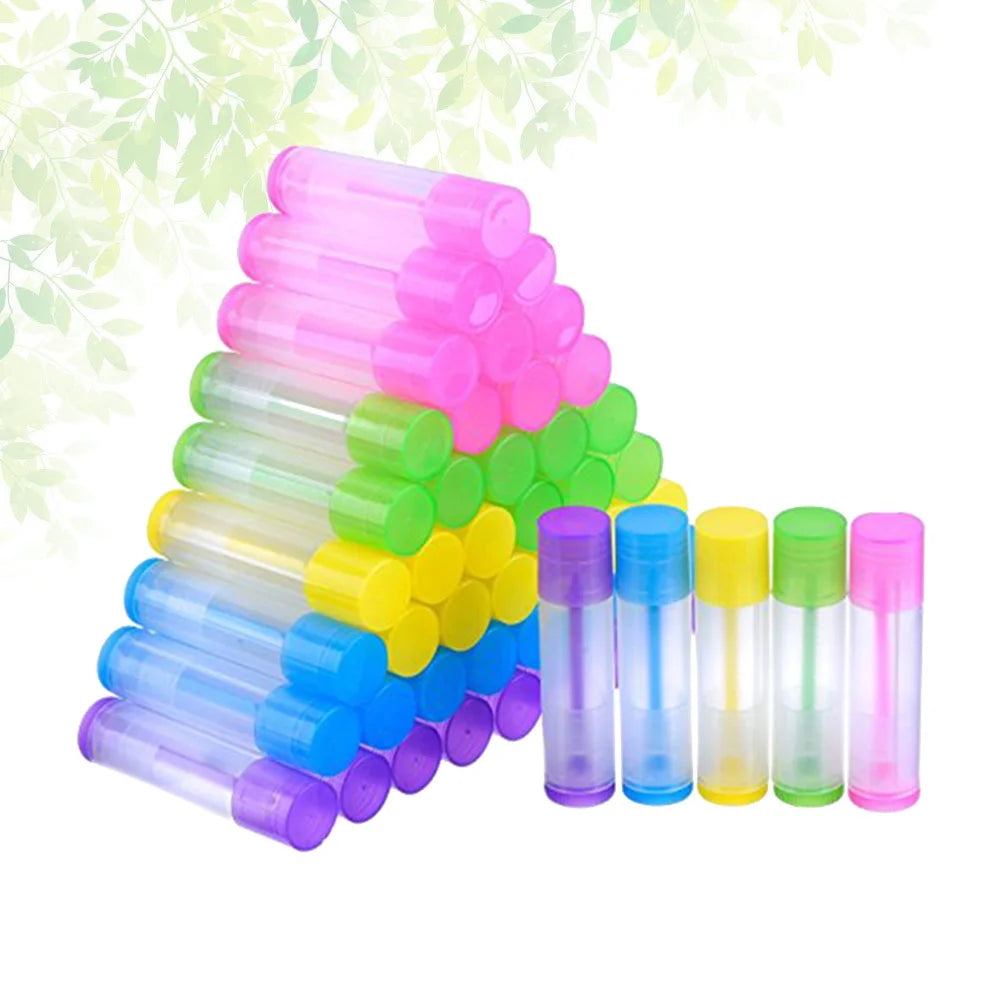 Lip Balm Tube Blam Tubes Gloss Lipgloss Lipstick Banana Hair Claw Clips Pink Travel