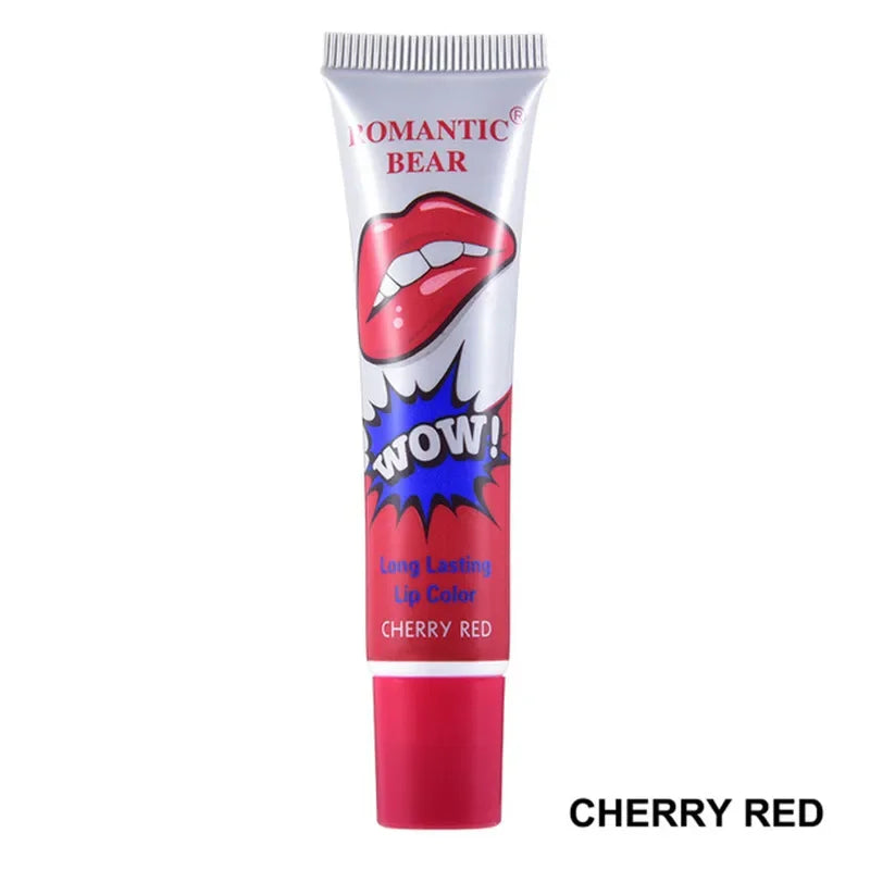 6 Color Peel Off Liquid Lipstick Long Lasting Tear Lipstick Lip Gloss Women Sexy Makeup Tear Pull Lips Mask Cosmetics Waterproof