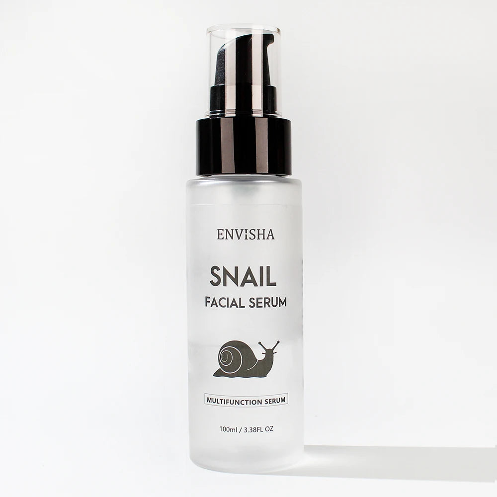 ENVISHA Snail Collagen Face Serum Facial Skin Care Anti-aging Wrinkle Moisturizing Whitening Firming Skin Essence Shrink Pores