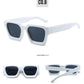 SHAUNA Ins Popular Women Square Sunglasses Retro Men Tinted Shades UV400