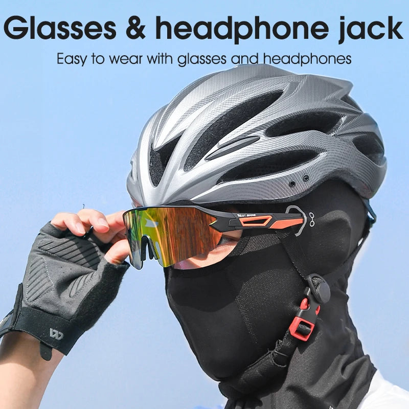 WEST BIKING Summer Outdoor Cycling Cap UV Protection Hat Men Bicycle Motorcycle Balaclava Running Hiking Cooling Sport Gear