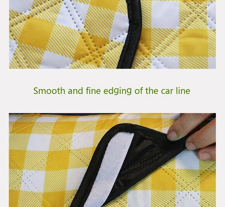 Ultrasonic Picnic Mat Thickened Waterproof Beach Blanket Camping Tent Grassland Mat Outdoor Sleeping Pad Camping Accsesorios