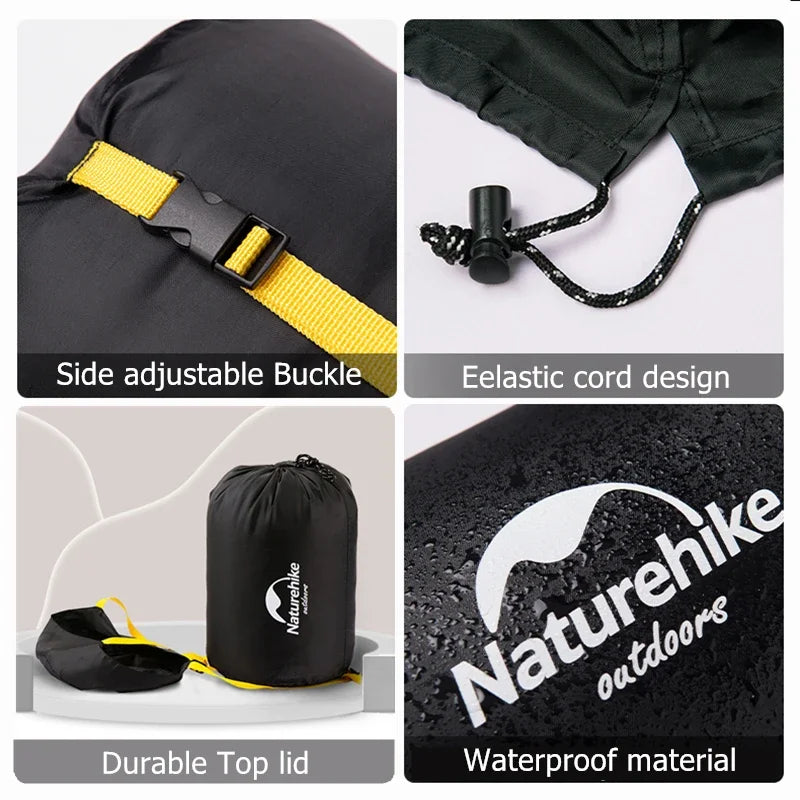 Naturehike Camping Sleeping Bag Storage Bags Hiking Compression Stuff Sack Waterproof Compression Bag Outdoor  Ultralight