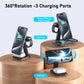 New Magnetic Wireless Charger For iPhone 15 14 13 12 Pro Max/Mini/Plus/ iWatch/Airpods Foldable Wireless Charging Station 3in1