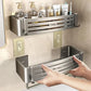 No Drill Bathroom Shelf Bathroom Makeup Shampoo organizer Aluminium Bathroom Organizer Shower Shelf Bathroom Accessories