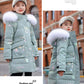 New Winter Down cotton Jacket Girls Waterproof Hooded Coat Children Outerwear Clothing Teenage 5-16Y clothes Kids Parka Snowsuit