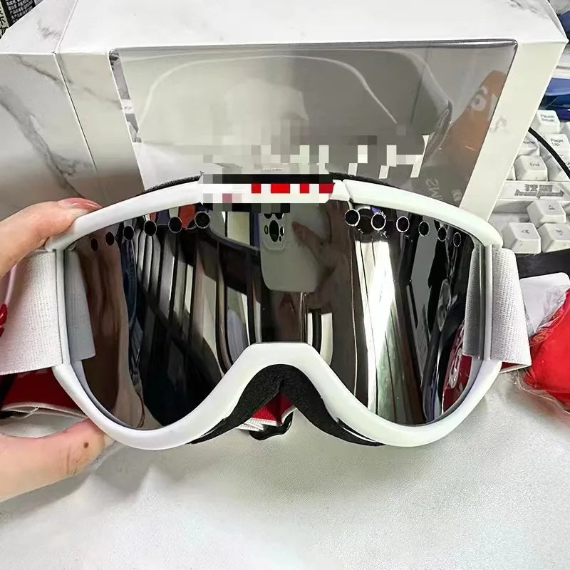 Fashion Ski Glasses TR90 Ultra-Light Material Snow Goggles HD Anti-Fog Lenses Available For Men And Women Winter