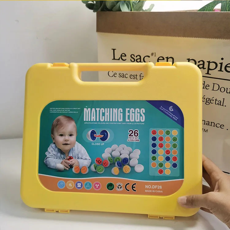 Baby Learning Educational Toy Smart Egg Toy Games Shape Matching Sorters Toys Montessori Eggs Toys For Kids Children 2 3 4 Years