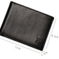 Cow Leather Men Wallets with Coin Pocket Vintage Male Purse RFID Blocking Genuine Leather Men Wallet with Card Holders