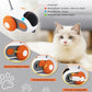 Cat Smart Interactive Car Toy Automatic Moving Remote Mouse Indoor Kitty Ball Toys Controlled Car for Cats Dogs Playing Training