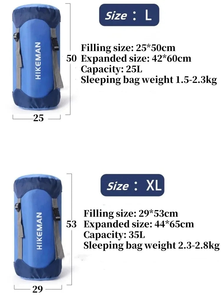 Sleeping Bag Compression Storage Bag Outdoor Camping Multi-purpose Waterproof Storage Bag Portable Ultra-light Storage Bag