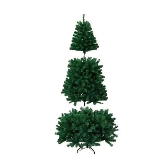 1.5m 1.8m 2.1m Encryption Green PVC Large Christmas Tree Christmas Decoration 2024 New Year Home Party Scene Decoration