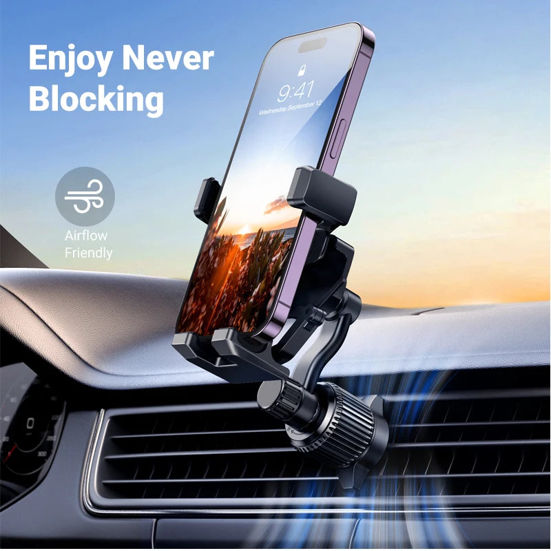 UGREEN Car Phone Holder Gravity Car Phone Stand For iPhone 16 15 14 Pro Max Xiaomi Samsung 360°Rotation Air Vent Phone Holder