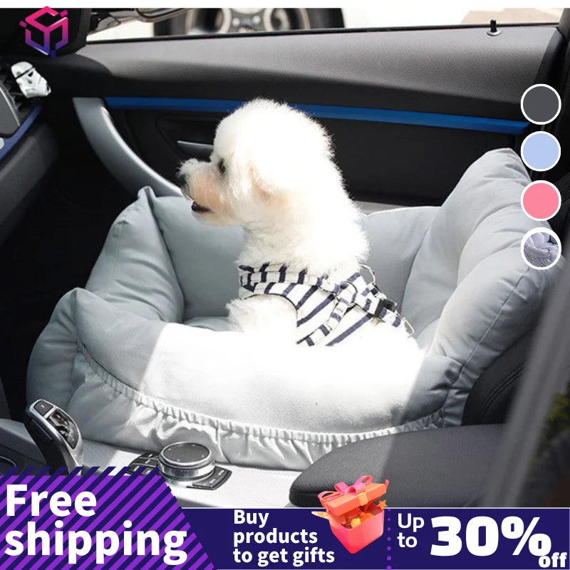 2 in 1 Pet Dog Carrier Folding Pet Car Seat Pad Safe Carry House Puppy Bag Car Travel Accessories Waterproof Dog Seat Bag Basket