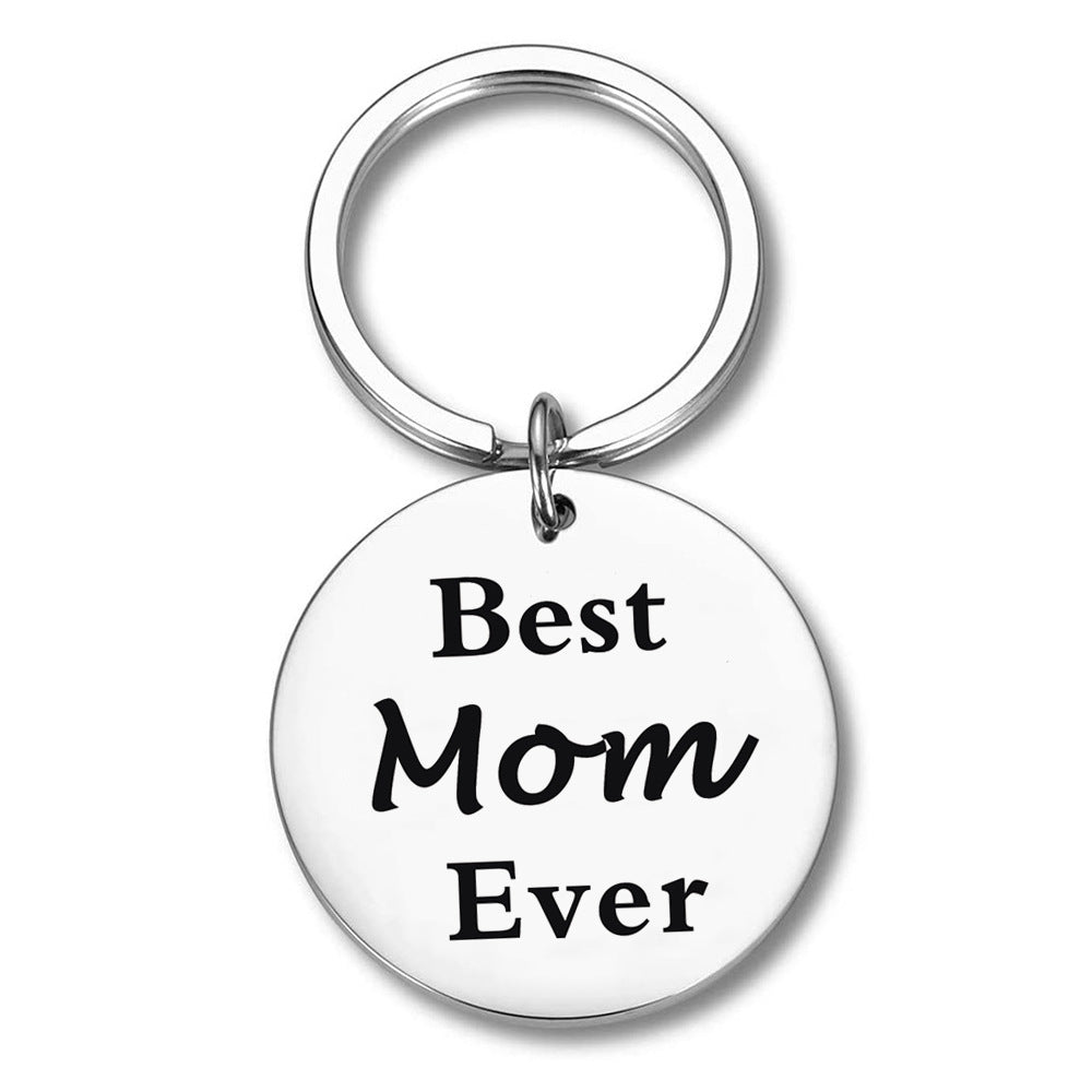 Father's Day Christmas Birthday Gift Father Dad MOM Keychain, Best Papa Gifts From Daughter Son Best Papa Ever