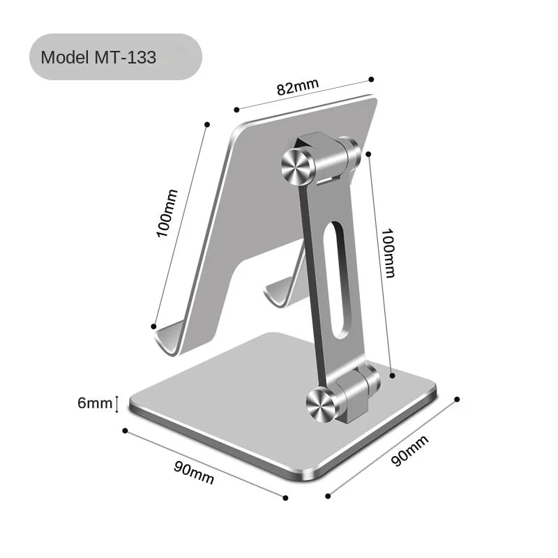 Tablet Stand for IPad Xiaomi Tablet Aluminum Desktop Holder Adjustable Computer Base