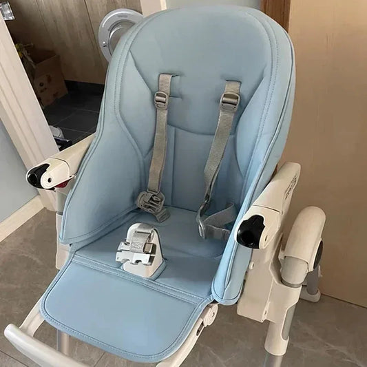 PU Baby Chair Cushion Seat Leather Cover Kids Growth Seat Pad Cushion Dinner Chair Seat Case Children Dining Chair Accessories