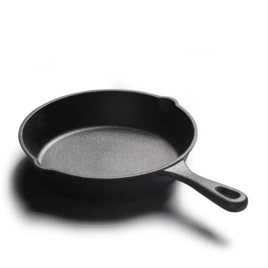 Pan Coking Food Natural Ingredients Seasoned Cast Breakfast Wok Steak Egg Iron Griddle Pancake Pot Set Kitchen Utensil Steak Pot