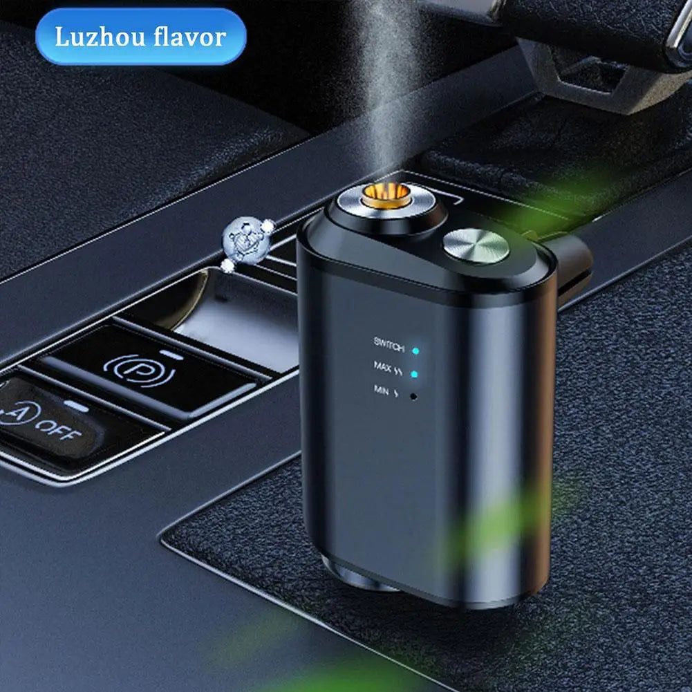 Electric Auto Air Diffuser Aroma Car Air Vent Humidifier Mist Essence Oil Aromatherapy Car Air Freshener Perfume Fragrance