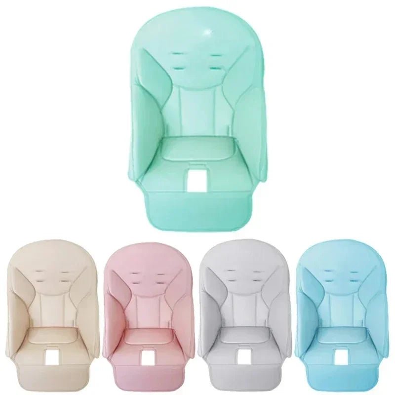 PU Baby Chair Cushion Seat Leather Cover Kids Growth Seat Pad Cushion Dinner Chair Seat Case Children Dining Chair Accessories